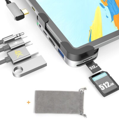 dodocool USB C Hub für iPad Multiport Adapter Typ C auf HDMI USB 3.0