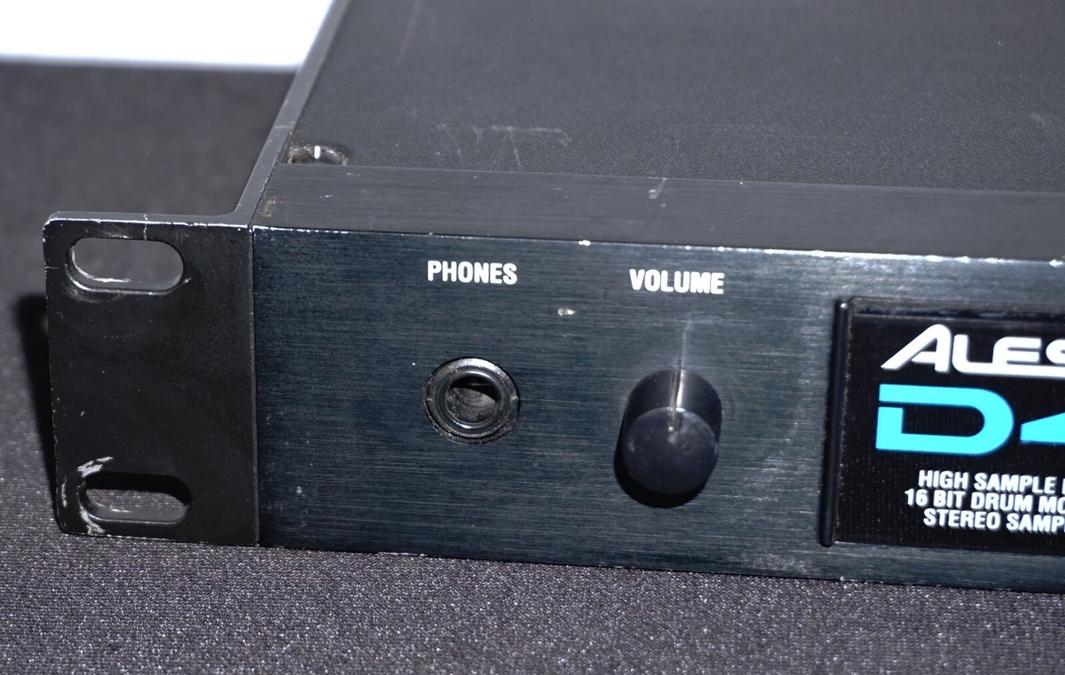 Alesis D4 90's High Sample Rate 16 Bit Drum Module 1U Rack Alesis D4 90's High Sample Rate 16 Bit Drum Module 1U Rack