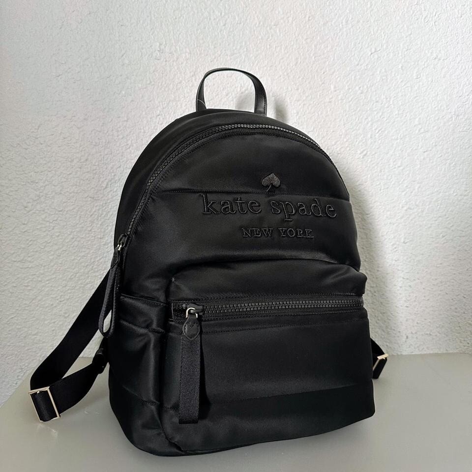 NWT KATE SPADE Ella Large Backpack Puffy Casual Quilted  display picture 3