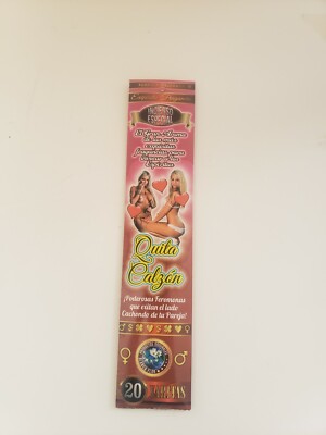 Incienso Quita Calzon 20 Varitas Exquisita Fragancia - Remove Panties Incense