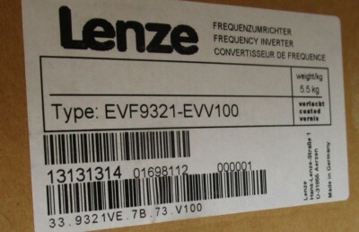 EVF9321-EVV100 NEU LENZE EVF9321EVV100 Frequency INVERTER