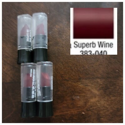 Avon Lot of 4 True Color Perfectly Matte Lipstick Superb Wine SAMPLE..Free Ship