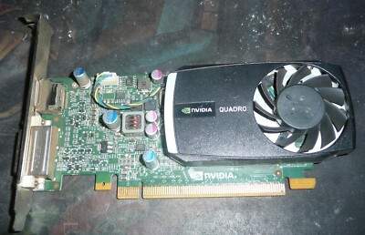 Nvidia Quadro 400 DisplayPort + DVI 512MB PCIe Video Card VCQ400-T