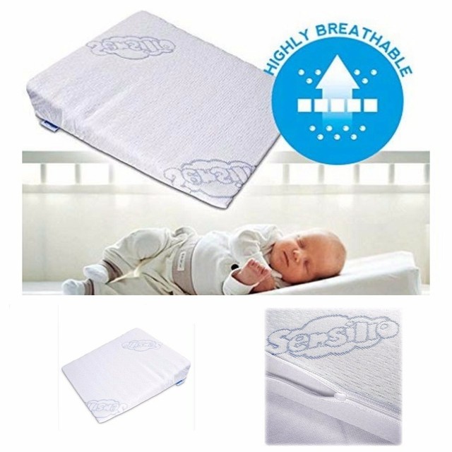 Baby Wedge Anti Reflux Colic Pillow Cushion For Pram Crib Cot Bed
