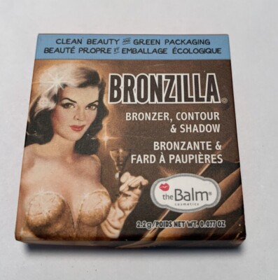 The Balm Bronzilla Bronzer, Contour and Shadow- 0.077oz. Deluxe Sample NEW 