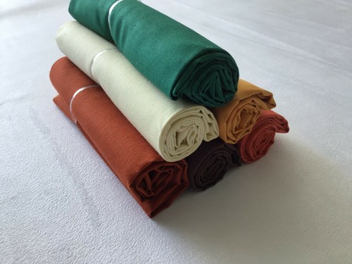 6 Piece Cotton Fabric Patchwork " Autumn " Quilting Bundle For Sew - Picture 6 of 9