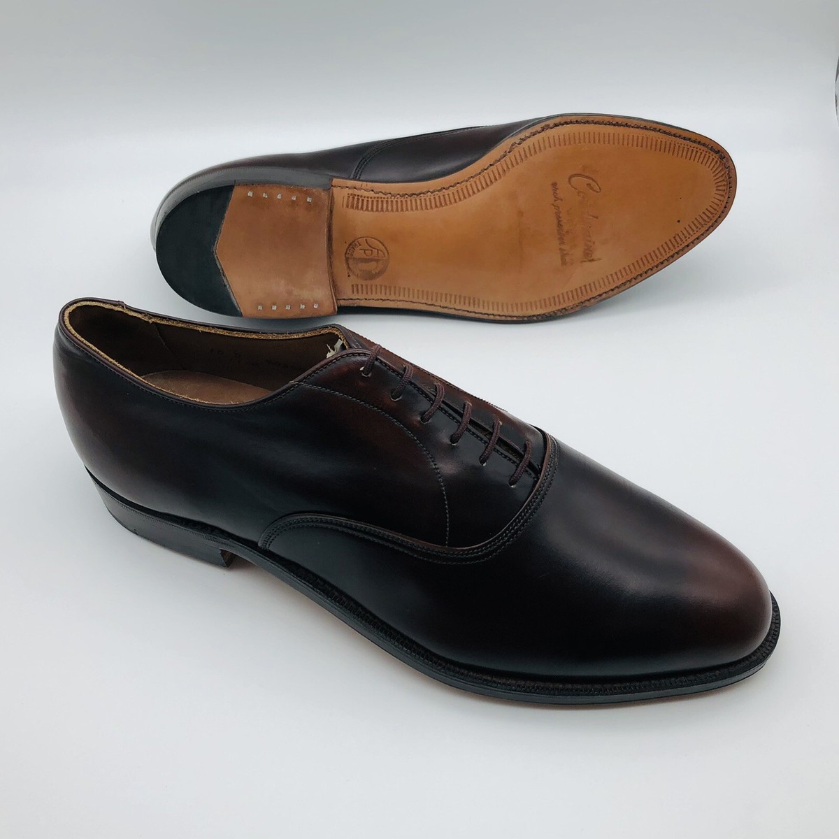 Vintage Cordwainer Wright Oxford Dress Shoes Sz 9A Vintage Men main image 3