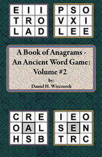 A Book of Anagrams - An Ancient Word Game: Volume 2 - Paperback NEW Wieczorek, M