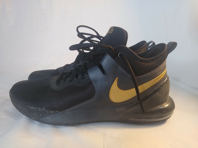 Size 12 - Nike Air Max Impact Black Metallic Gold for sale online | eBay
