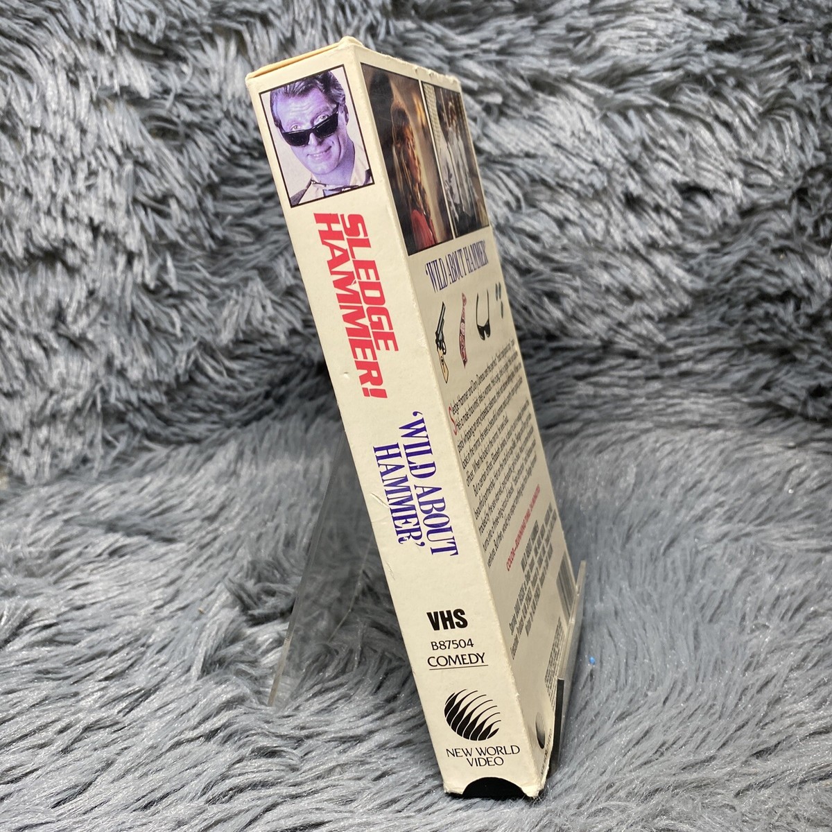 動作確認済 オマー・ハキム「レット・イット・フロー」VHS Sledge Hammer: Wild About Hammer VHS 1987 New World Video David