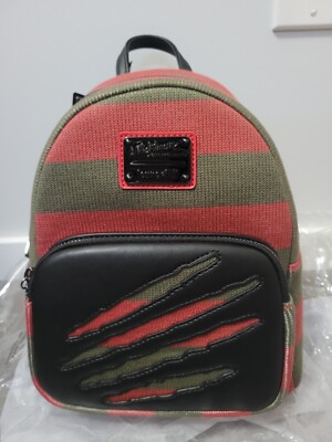 Loungefly Freddy Krueger Sweater Mini Backpack | eBay