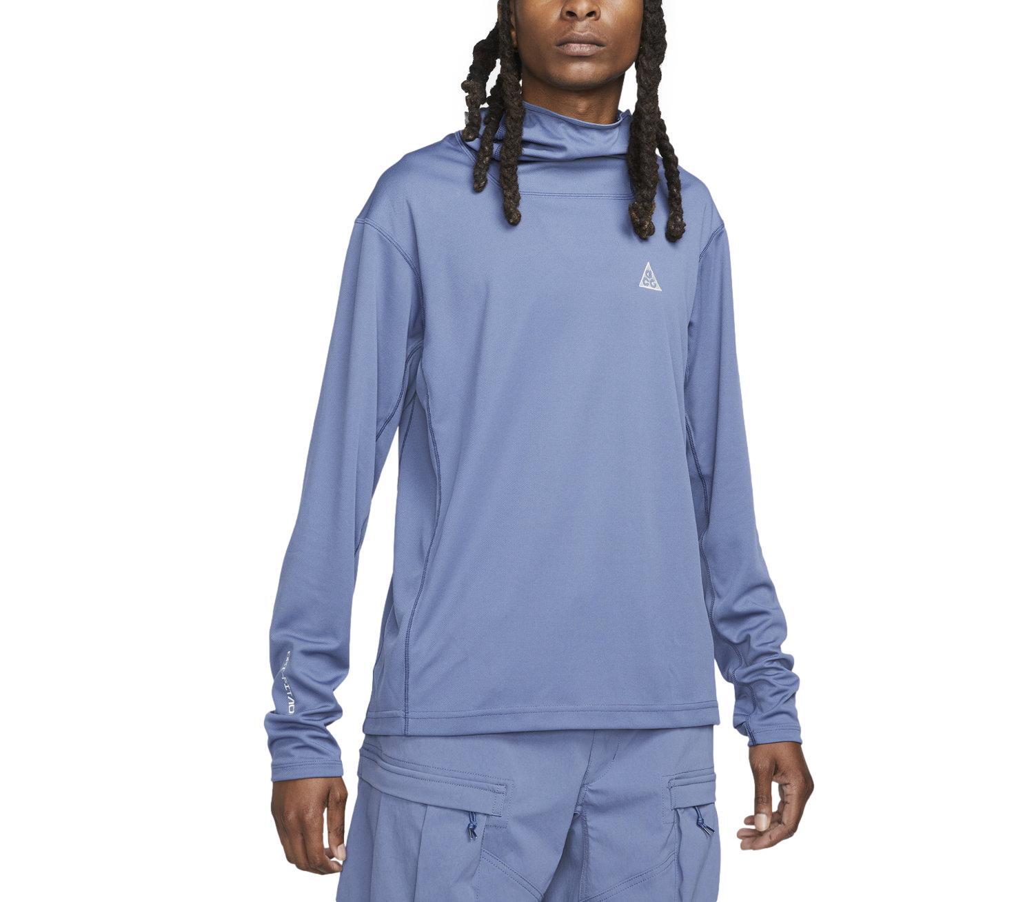 Мужская толстовка с капюшоном Nike ACG Dri-FIT ADV Lava Tree (темно-синий) DX6967-491