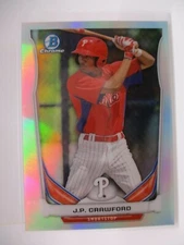 2014 Bowman Chrome Draft Top Prospects Refractors #CTP22 J.P. Crawford PHILLIES