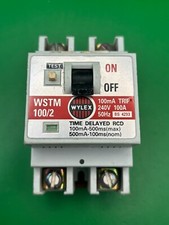 Wylex WSTM100/2 100A 100mA Time Delayed RCD