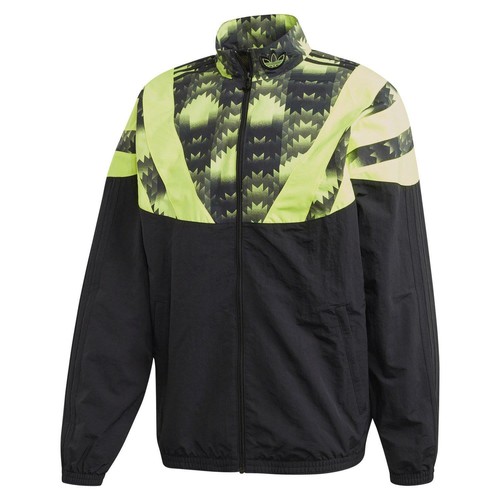 adidas Originals Retro Football Track Jacket - Noir - Photo 1 sur 5