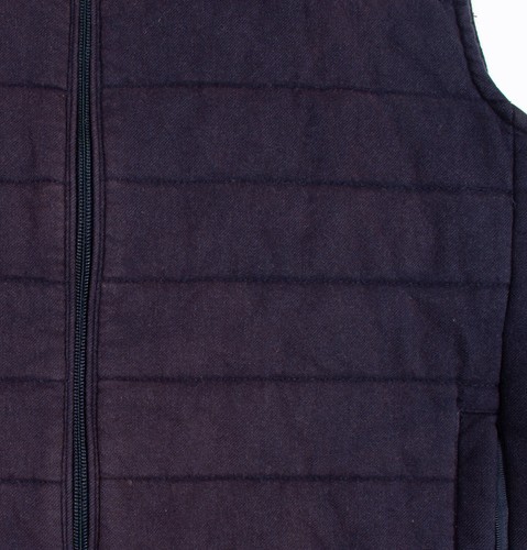 Faherty Sierra Peak Blue Full Zip Vest 