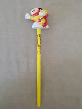 *RARE* Mighty Mouse Vintage Pencil With Topper Unused 1990 Viacom International