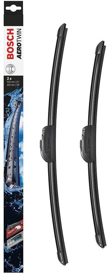 Spazzole Tergicristallo Bosch Aerotwin BMW Serie 3 E90 318D 320D Dal 2005 Ant - Miniatura 2