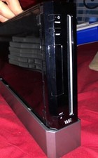 Nintendo Wii Console Black Bundle with 8 games and 2 Wii Remotes with nunchucks