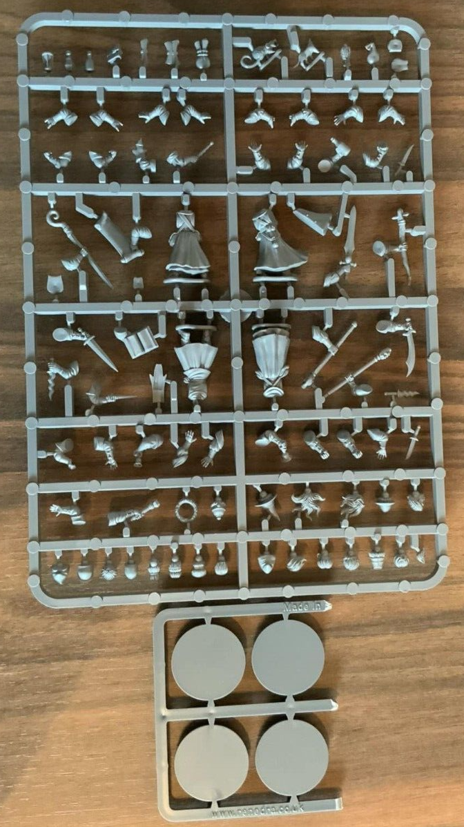 Wizards II Sprue + Bases - Frostgrave - North Star Military Figures [New]