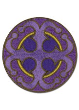 Star Driver 6th Team Science Guild Symbol Anime Circle Patch GE-83538