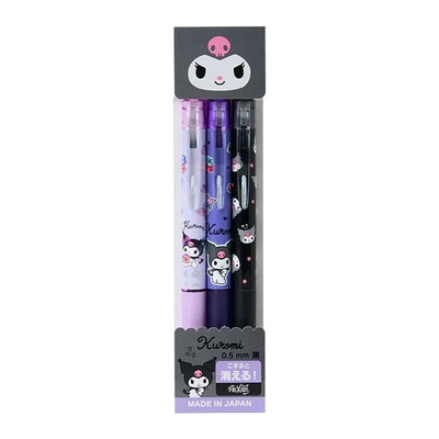 Sanrio Kuromi Stationery Set Pen & Memo Pad Cute Kawaii Japan Official