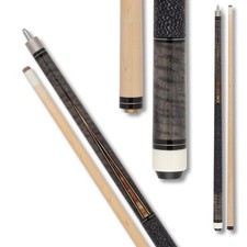 NB11 Grey Pool Cue 19oz with Maple Points  Wrap Billiard Stick Billiards Cues