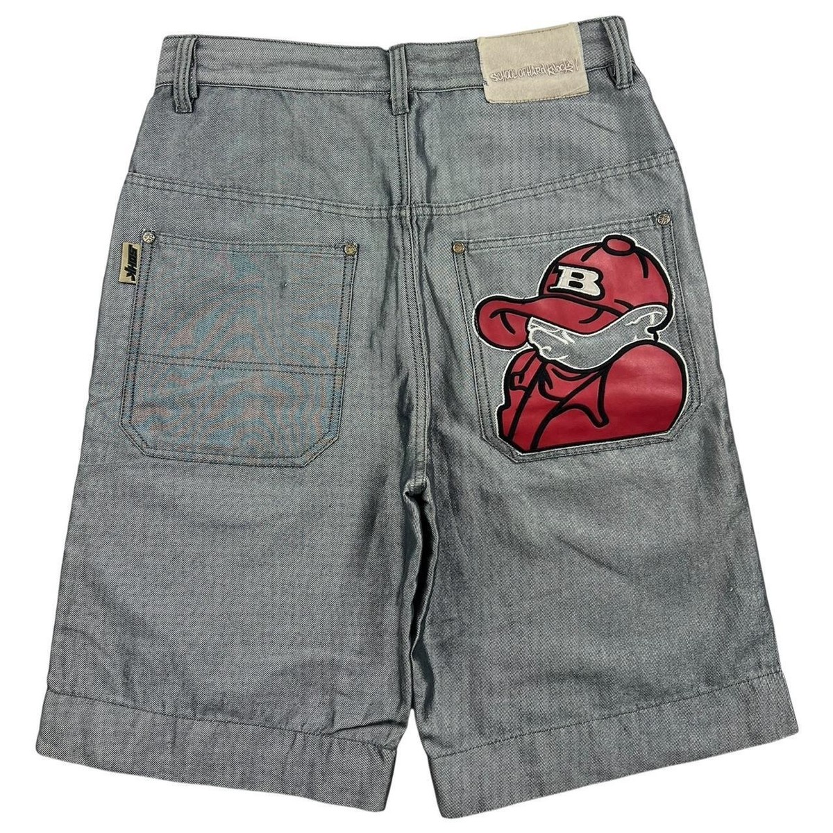 Vintage SOHK School Of Hard Knocks Denim Shorts / Jorts - Waist