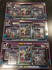 Lot of 3 - 2025 Panini Donruss Football NFL Bundle Box Costco Downtown Sealed