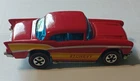 Hot 🔥 Wheels Redline '57 Chevy Red From 30th Anniversary Set Loose 1:64 Scale