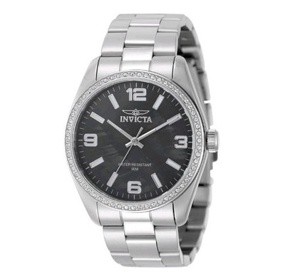 Invicta Specialty Unisex Watch w/ Mother of Pearl Dial 38mm Steel, Black (50134) Invicta Specialty Unisex Watch w/ Mother of Pearl Dial 38mm  main image 3