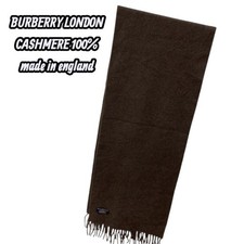 BURBERRY Cashmere Scarf Brown G415