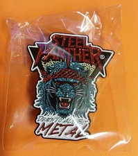 STEEL PANTHER SOFT ENAMEL LAPEL PIN MINT UNUSED CUSTOM LE 50