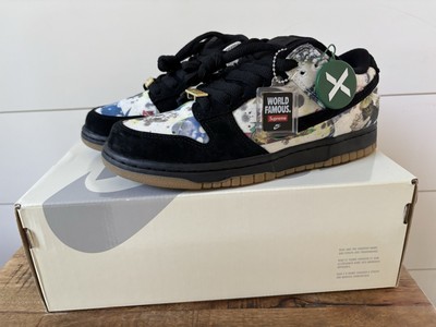 Nike SB Dunk Low Supreme x Rammellzee Size 7
