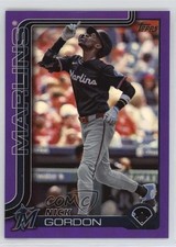 2025 Topps Series 1 Purple Rainbow 159/250 Nick Gordon #57 0q1p