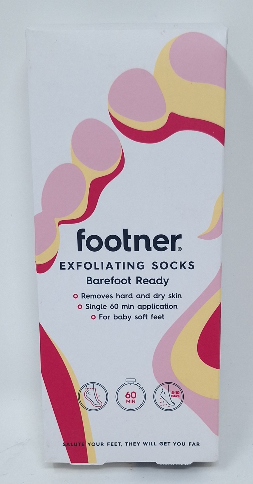 Footner Exfoliating Foot Mask Socks - Foot Peel Mask for Hard Skin - Peeling