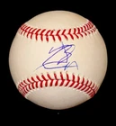 JACKSON CHOURIO Signed Official Major League Manfred Baseball ROMLB Brewers Auto