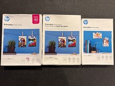 HP Everyday Photo Paper, 5x7 4" x 6", 260 Sheets Total.