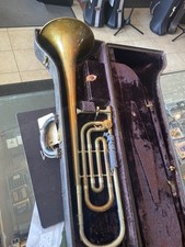 Olds Recording Trombone W/F Trigger Valve Section Wonderful Shape 2 Slide sec