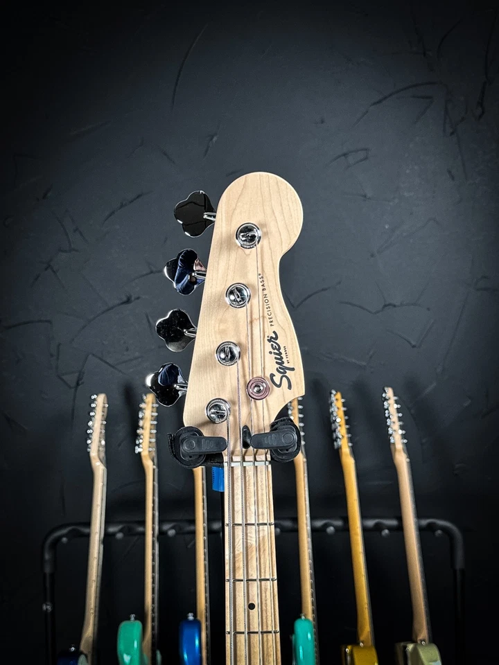 Squier Sonic Precision Bass - Graffiti Yellow - Image 4 of 4