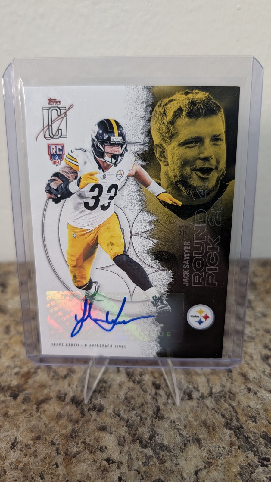 2025 Topps Signature Class #137 Jack Sawyer Autographs