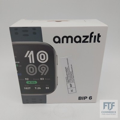 Amazfit Bip 6 Smart Watch 46mm, 14 Tage Akku, 1.97  AMOLED, GPS &kostenloses Kar