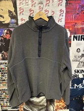 🔥🔥🔥LL Bean Mountain Khakis Men's Apex Pop Top Pullover Gray Outdoor Size XXL