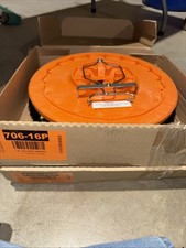 FactoryCat Tomcat 706-16p, 16” Rotary Brush Light-Grit, 7-Lobe Orange