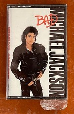 MICHAEL JACKSON Bad 1987 Cassette Tape SEALED NEW Epic Dolby Pop