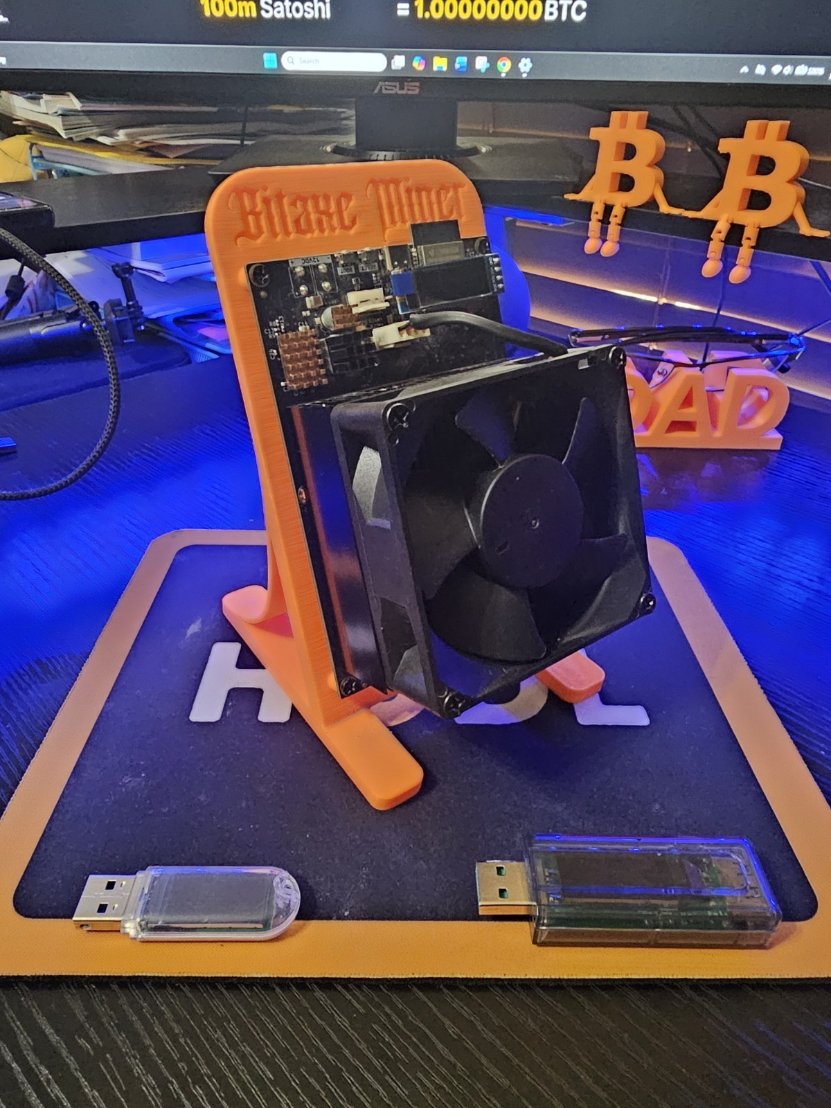 Bitaxe Supra Hex 701 4.2+ TH/s Bitcoin Miner with 2 FREE USB Miners Included!