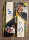 2024-25 Prizm Black - Jalen Brunson Karl Anthony Towns Gold Dual Auto 4/10
