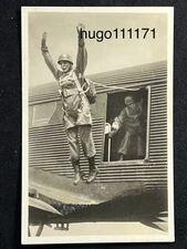 German Postcard  ww2 Unsere Luftwaffe Photo album Deutschland Fallschirmjäger
