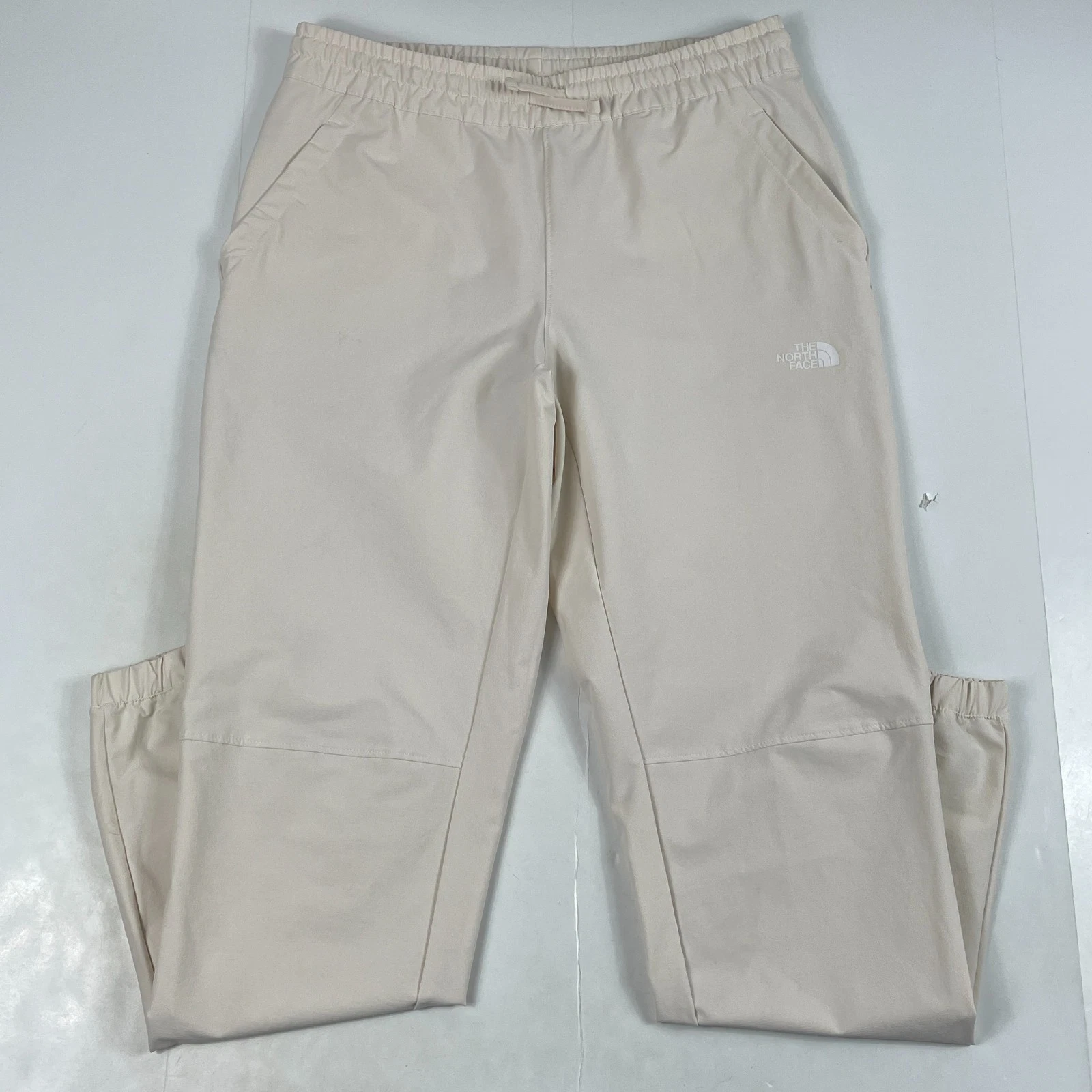 The North Face Pants Women Medium Beige Windwall Tapered Climbing Hiking Workout