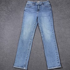 Madewell The Perfect Vintage Jeans Medium Wash Straight Leg Women 28 Boho Faded